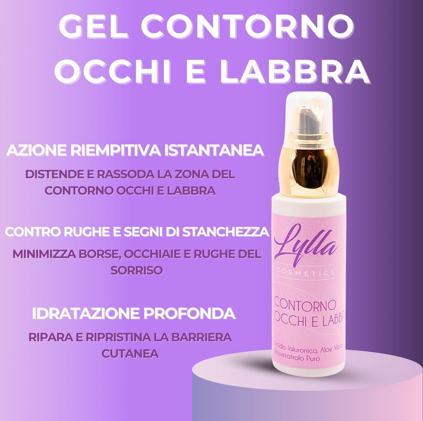 Contorno occhi e labbra