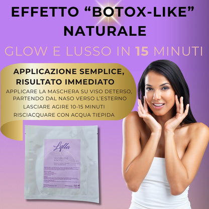 Maschera Gold BioBotox - la tua SPA di lusso a casa