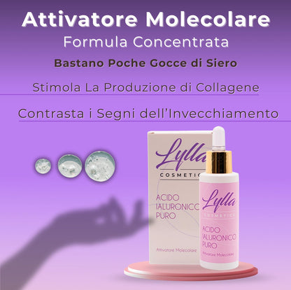 Acido ialuronico puro attivatore molecolare