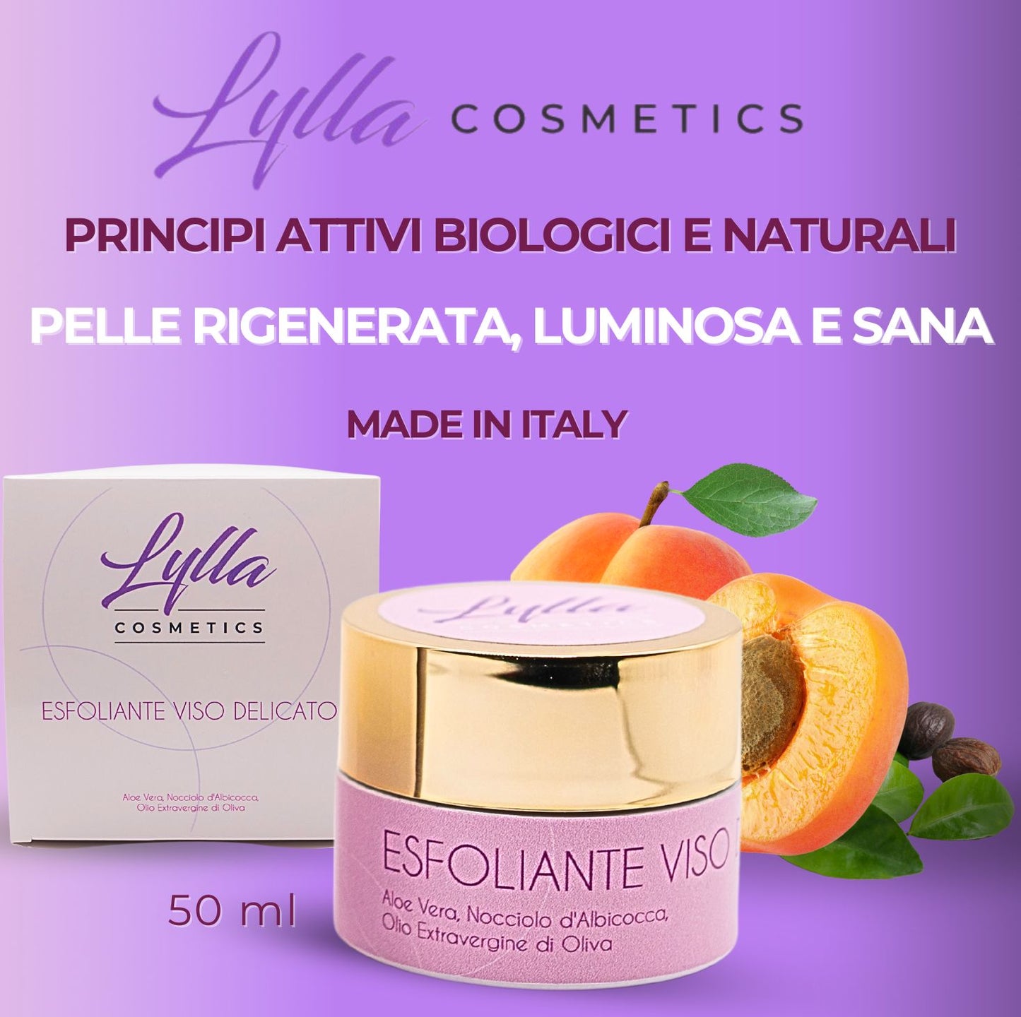 Esfoliante viso delicato