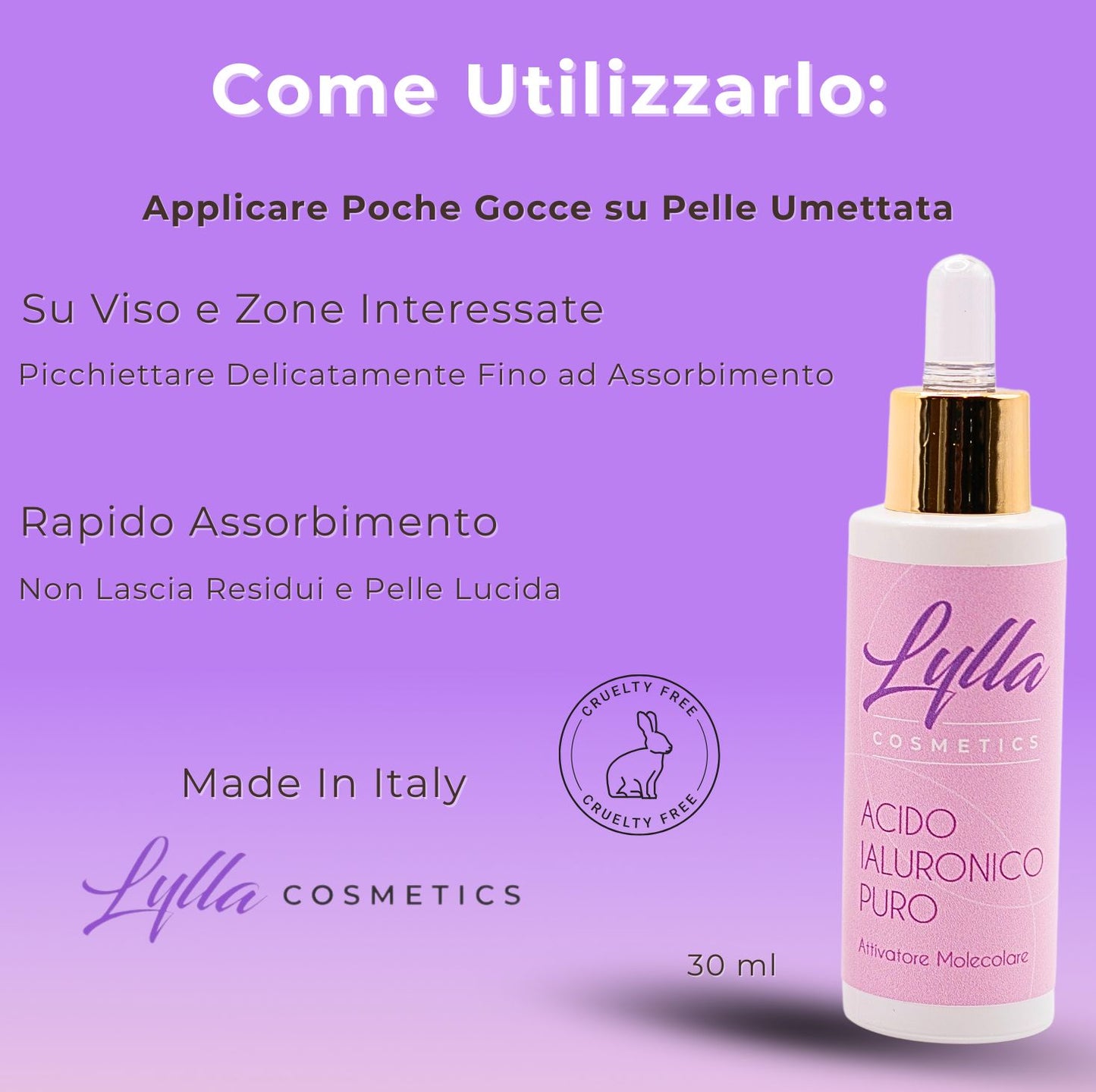 Acido ialuronico puro attivatore molecolare