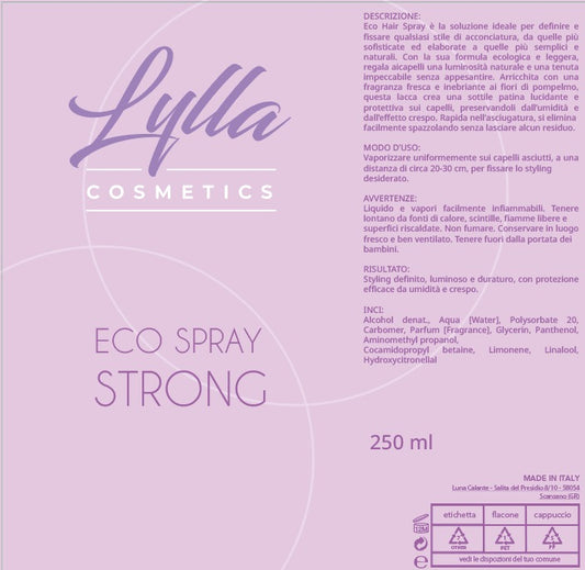 Eco Hair Spray Strong